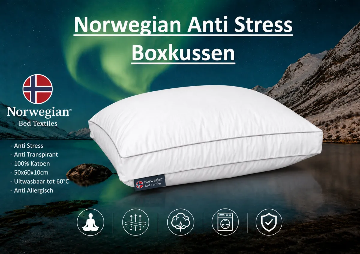 Norwegian Anti-Stress Boxkussen